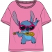 Camiseta Stitch Rosa 