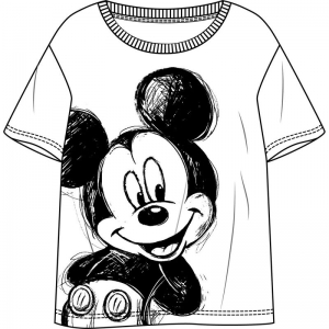 Camiseta Mickey Blanca